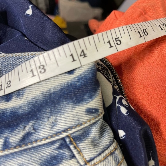 ASM ANNA light wash high rise crop leg jeans size M 28 - Picture 10 of 10